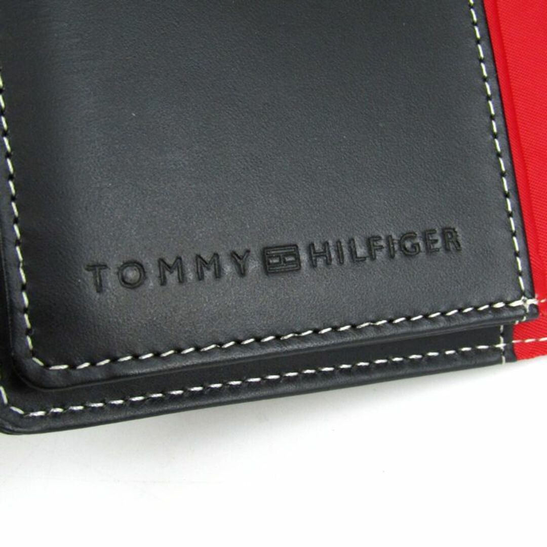 TOMMY HILFIGER(トミーヒルフィガー)のトミーヒルフィガー カードケース パスケース ブランド 小物 黒 メンズ レディース ブラック TOMMY HILFIGER レディースのファッション小物(名刺入れ/定期入れ)の商品写真