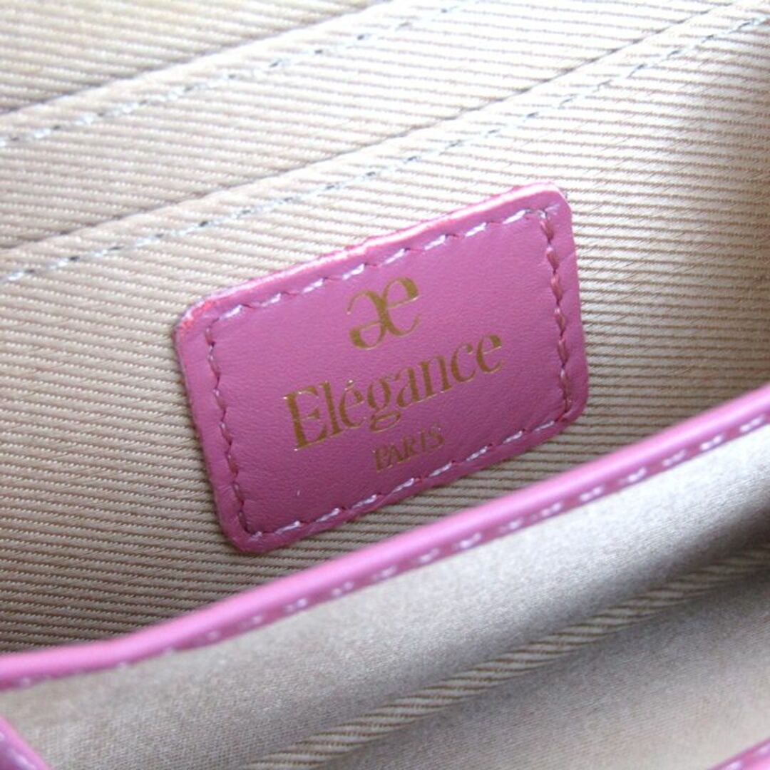Elégance.(エレガンス)のエレガンス コインケース ラウンドファスナー カードケース 小物 レディース ピンク ELEGANCE レディースのファッション小物(コインケース)の商品写真