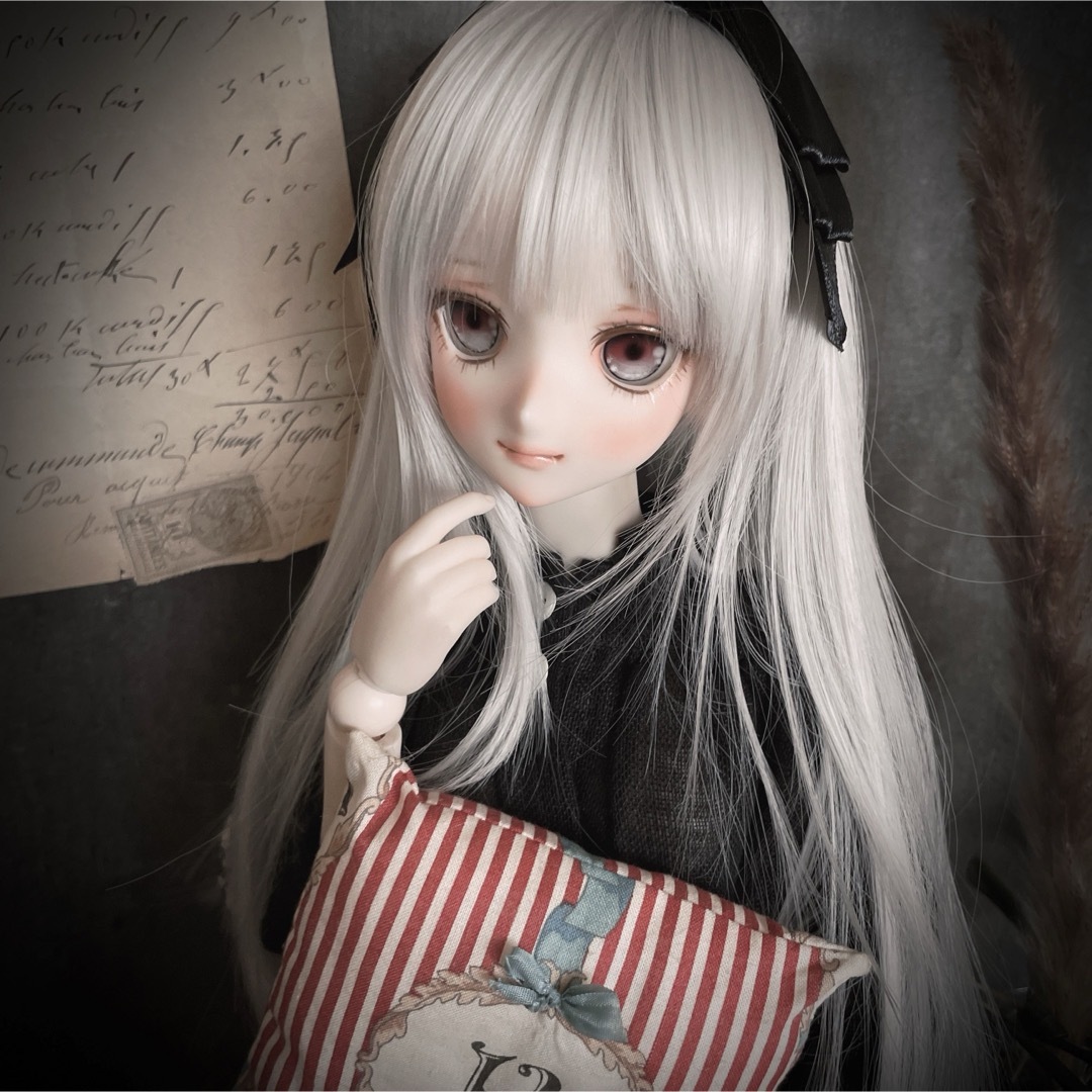 VOLKS(ボークス)のDDH-09 ドルフィードリーム　カスタムヘッド　人形 ハンドメイドのぬいぐるみ/人形(人形)の商品写真