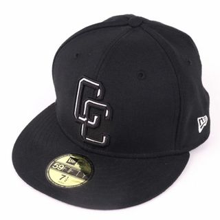 ニューエラー(NEW ERA)のニューエラ キャップ 59FIFTY クルックスアンドキャッスルズ ウール100％ ブランド 帽子 メンズ 7.5サイズ ブラック NEW ERA(キャップ)