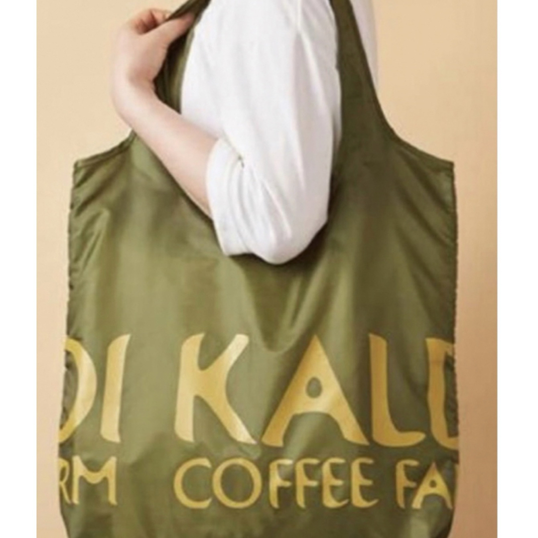 KALDI(カルディ)のカルディ　エコバッグ　カーキー レディースのバッグ(エコバッグ)の商品写真