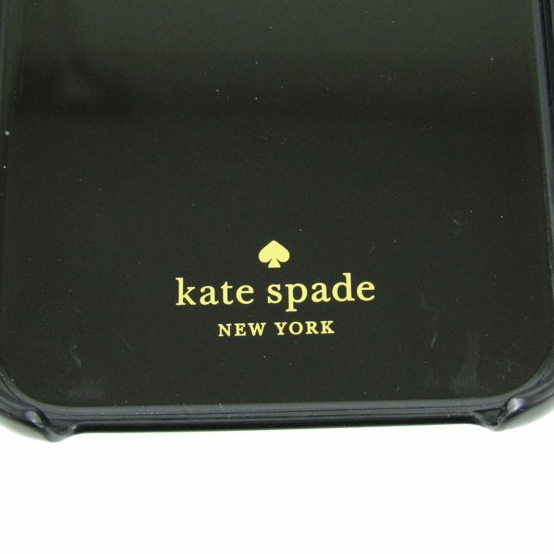 kate spade new york(ケイトスペードニューヨーク)のケイトスペード 携帯ケース ドット リング付き ブランド 小物 黒 レディース ブラック Kate Spade レディースのファッション小物(その他)の商品写真