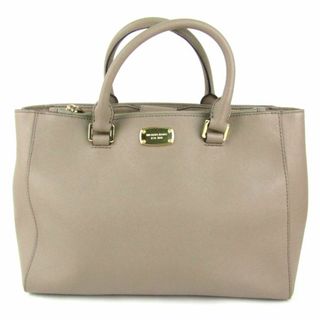 マイケルコース(Michael Kors)のマイケルコース トートバッグ ロゴプレート ハンドバッグ ブランド 鞄 カバン レディース ベージュ Michael Kors(トートバッグ)