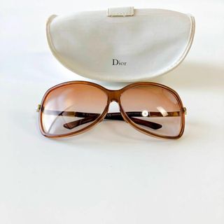 クリスチャンディオール(Christian Dior)のメガネカラーレンズ Dior クリスチャンディオール　サングラス　CD ゴールド(サングラス/メガネ)