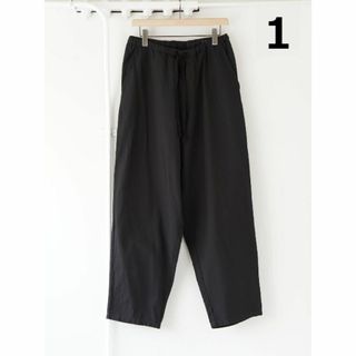 COMOLI - comoli 24SS コットンダックス テーパードパンツ 1