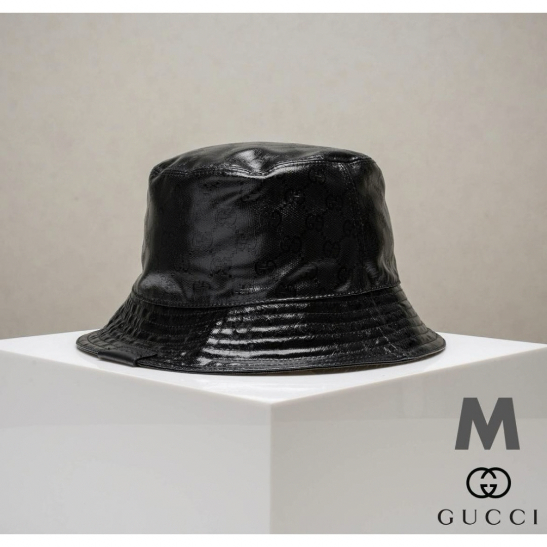 Gucci(グッチ)のGUCCI GG クリスタル バケットハット M メンズの帽子(ハット)の商品写真