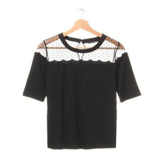 イング(INGNI)のヨークシアーリブトップス5分袖(Tシャツ(半袖/袖なし))