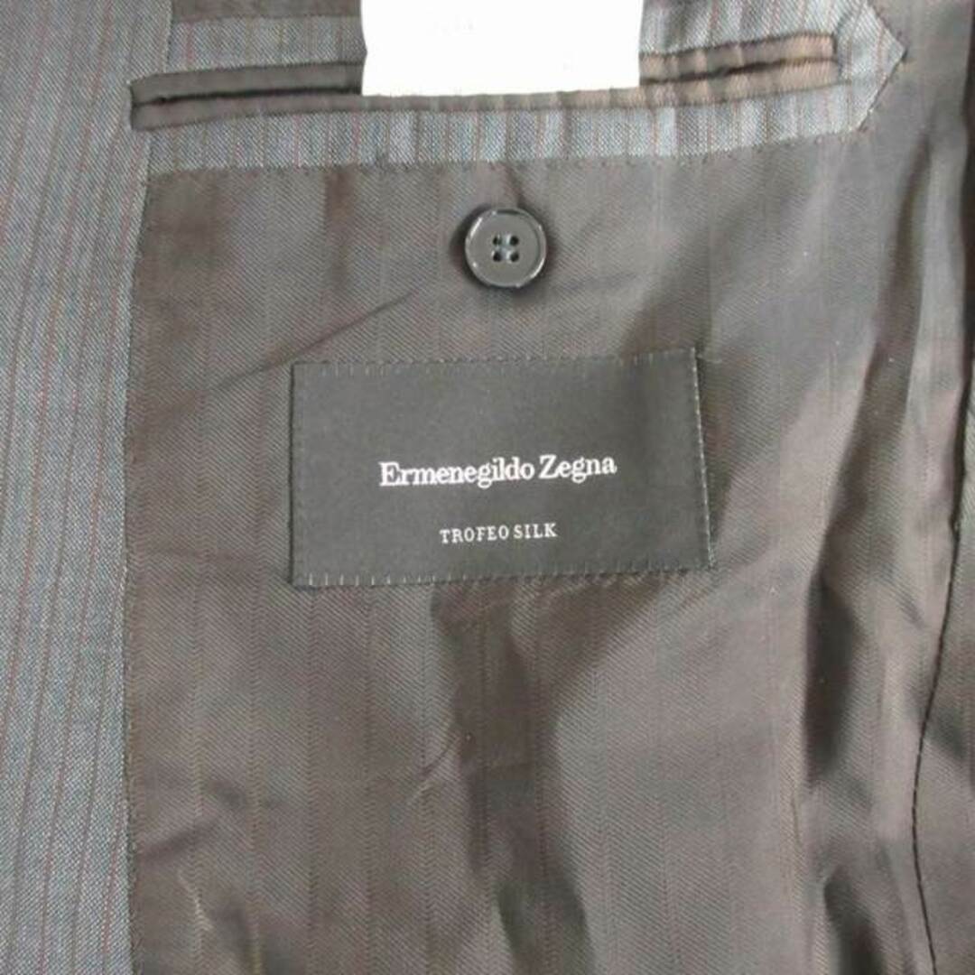 Ermenegildo Zegna(エルメネジルドゼニア)のエルメネジルドゼニア テーラードジャケット グレー 48 約L ■GY31 メンズのジャケット/アウター(テーラードジャケット)の商品写真