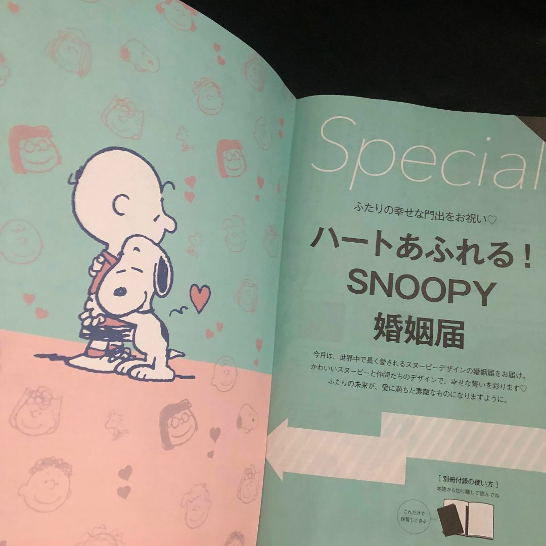 SNOOPY(スヌーピー)の【完売中】現在ご購入いただけませんm(_ _)m エンタメ/ホビーの雑誌(結婚/出産/子育て)の商品写真