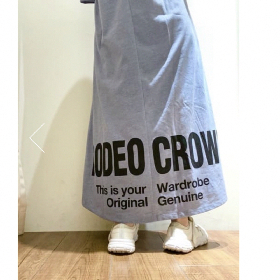 RODEO CROWNS WIDE BOWL(ロデオクラウンズワイドボウル)のロデオ ★ フレアフードTシャツワンピース レディースのワンピース(ロングワンピース/マキシワンピース)の商品写真