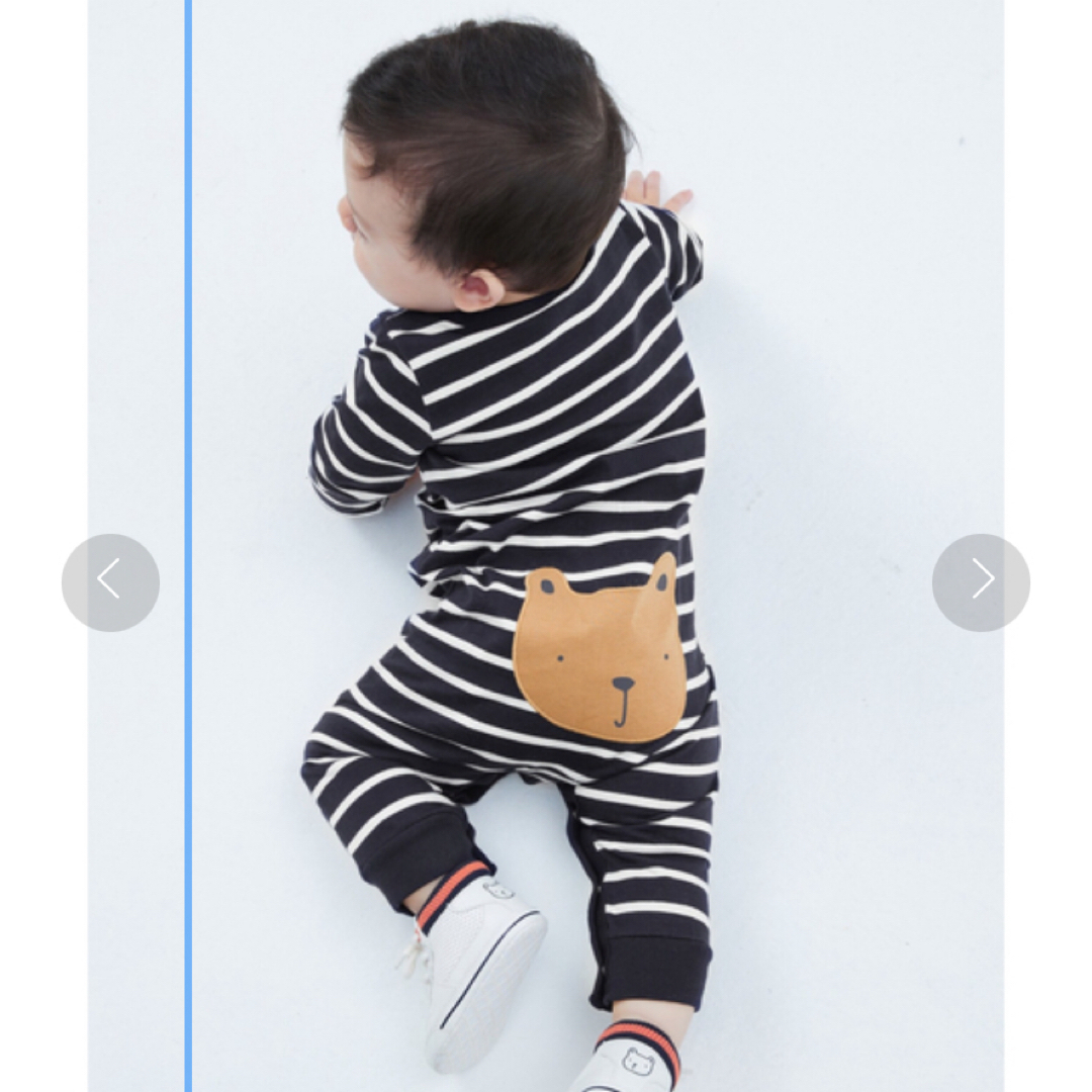 babyGAP(ベビーギャップ)の【新品•未使用】GAP ブラナンベア　ボディオール キッズ/ベビー/マタニティのベビー服(~85cm)(カバーオール)の商品写真