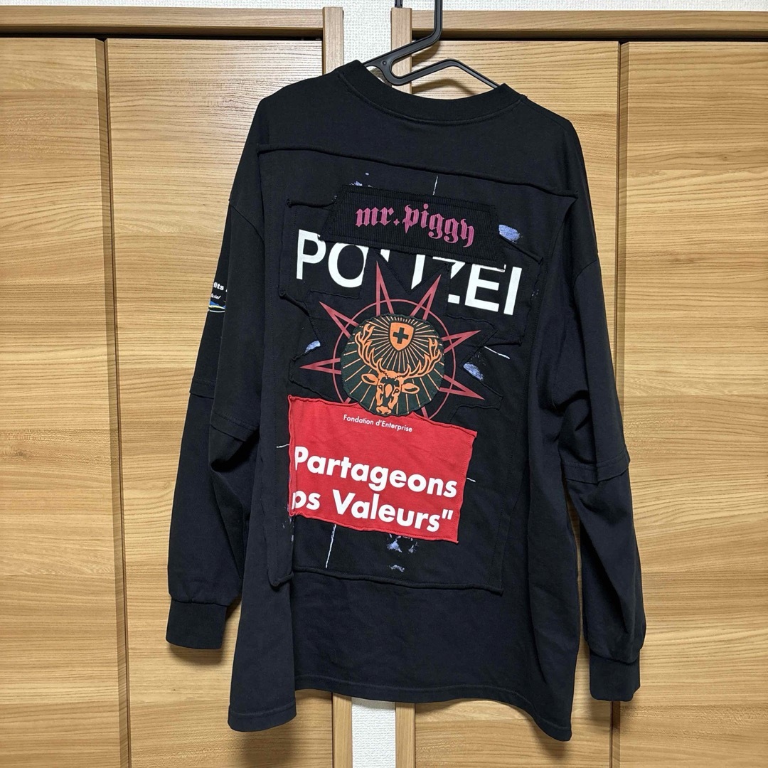 VETEMENTS(ヴェトモン)のVetements パッチワーク　スウェット メンズのトップス(スウェット)の商品写真