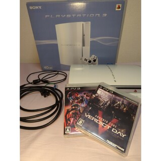 プレイステーション3(PlayStation3)のSONY PlayStation3 CECHH00 CW(家庭用ゲーム機本体)