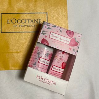 ロクシタン(L'OCCITANE)のロクシタン　ハンドクリーム ボディミルク　ギフト　チェリーストロベリー(ボディローション/ミルク)