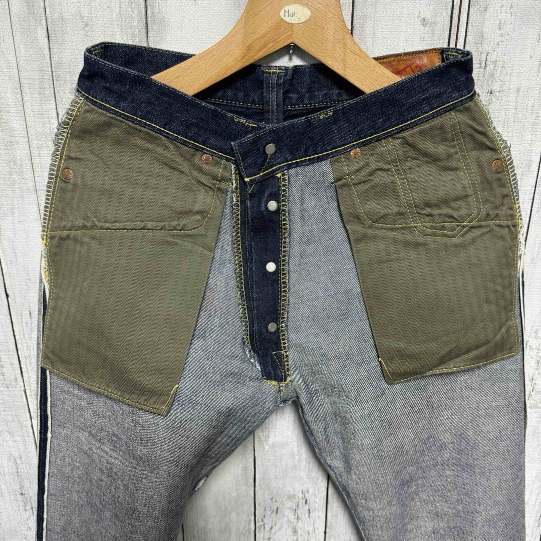 DENIME - DENIME 大戦モデル!セルビッチデニム!日本製!の通販 DENIME - DENIME 大戦モデル!セルビッチデニム!日本製!の通販