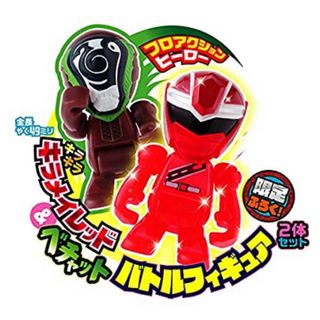 バンダイ(BANDAI)のキラキラ  キラメイレッド＆ベチャット　バトルフィギュア(アニメ/ゲーム)