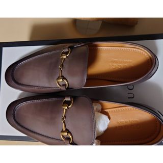 Gucci - GUCCI メンズ ローファー 26.5cm 茶色👞