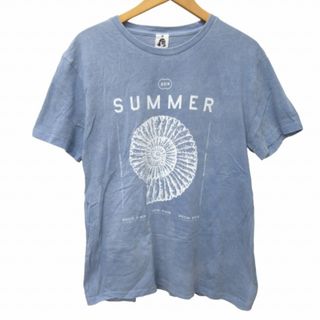 アザー(other)のタコマフジレコード Tシャツ カットソー 半袖 プリント Mサイズ ブルー系(Tシャツ/カットソー(半袖/袖なし))