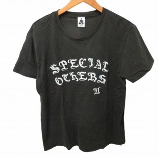 アザー(other)のタコマフジレコード プリントTシャツ カットソー 半袖 グレー M(Tシャツ(半袖/袖なし))