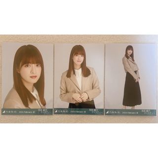 ノギザカフォーティーシックス(乃木坂46)の乃木坂46 吉田綾乃クリスティー 生写真 レザー×ニットワンピ 3種コンプ(アイドルグッズ)