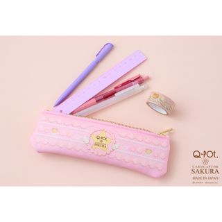 Q-pot. - Q-pot. ノベルティ さくらのペンケース風アクセサリー Q-pot. - Q-pot. ノベルティ さくらのペンケース風アクセサリー