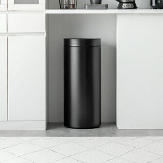 【色: ブラック】タンスのゲン ゴミ箱 45L 自動開閉【人感/振動Ｗセンサー】(ごみ箱)