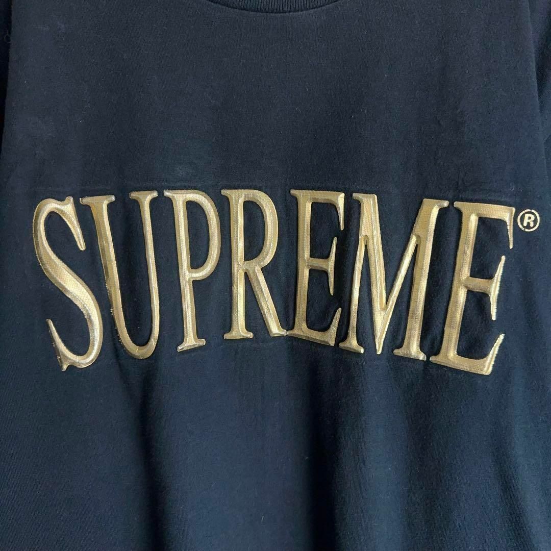 Supreme(シュプリーム)の8792【入手困難】シュプリーム☆立体ロゴ長袖tシャツ　定番サイズ　希少 メンズのトップス(Tシャツ/カットソー(七分/長袖))の商品写真