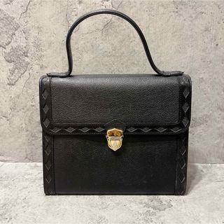 Yves Saint Laurent - 希少 美品 イヴサンローラン ダイヤカット ショルダー ハンド  バッグ 