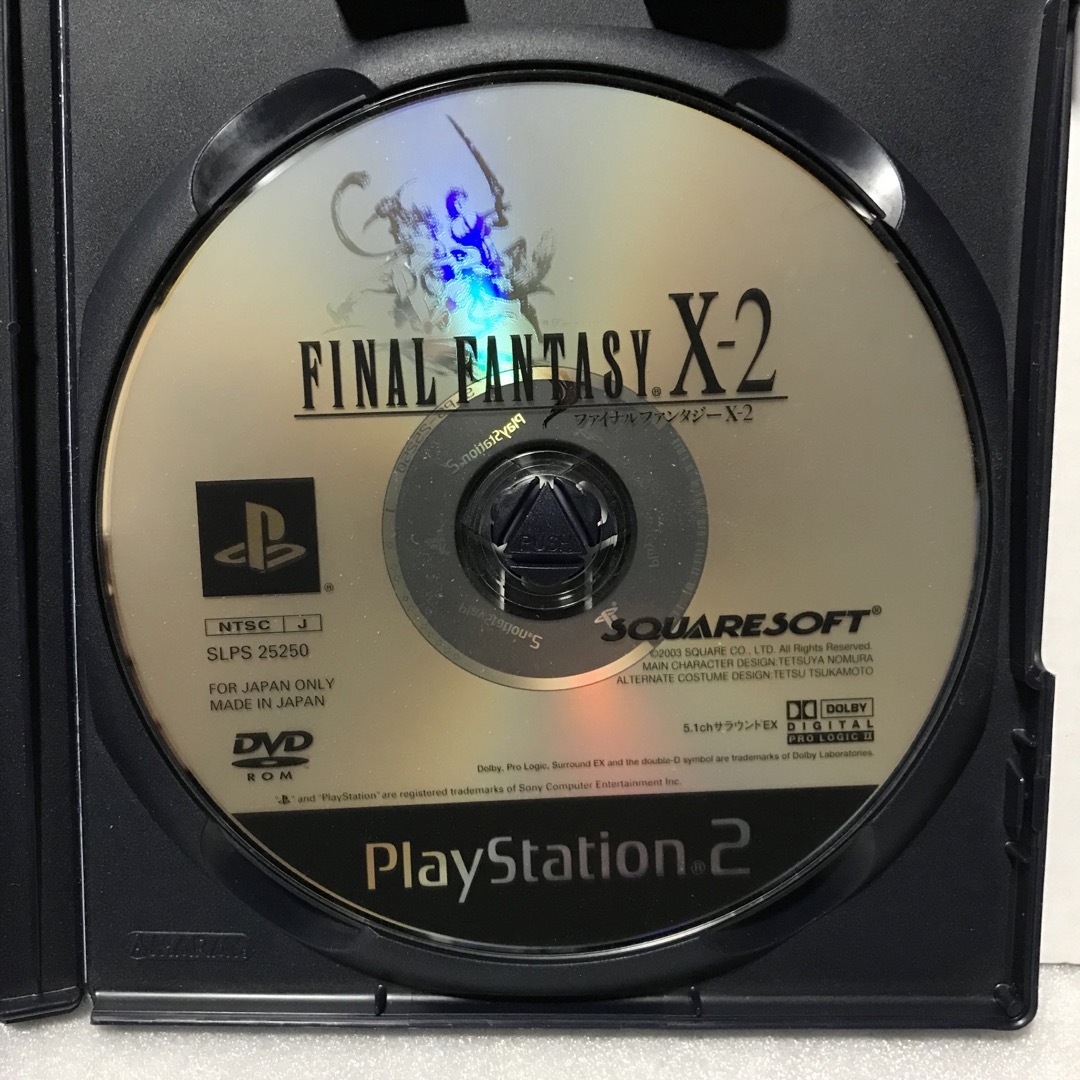 PlayStation2(プレイステーション2)のファイナルファンタジーX-2 エンタメ/ホビーのゲームソフト/ゲーム機本体(家庭用ゲームソフト)の商品写真
