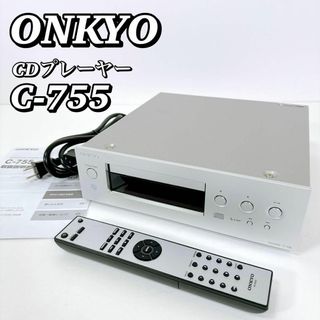 1701 【美品】 ONKYO CDプレーヤー INTEC C-755 リモコン