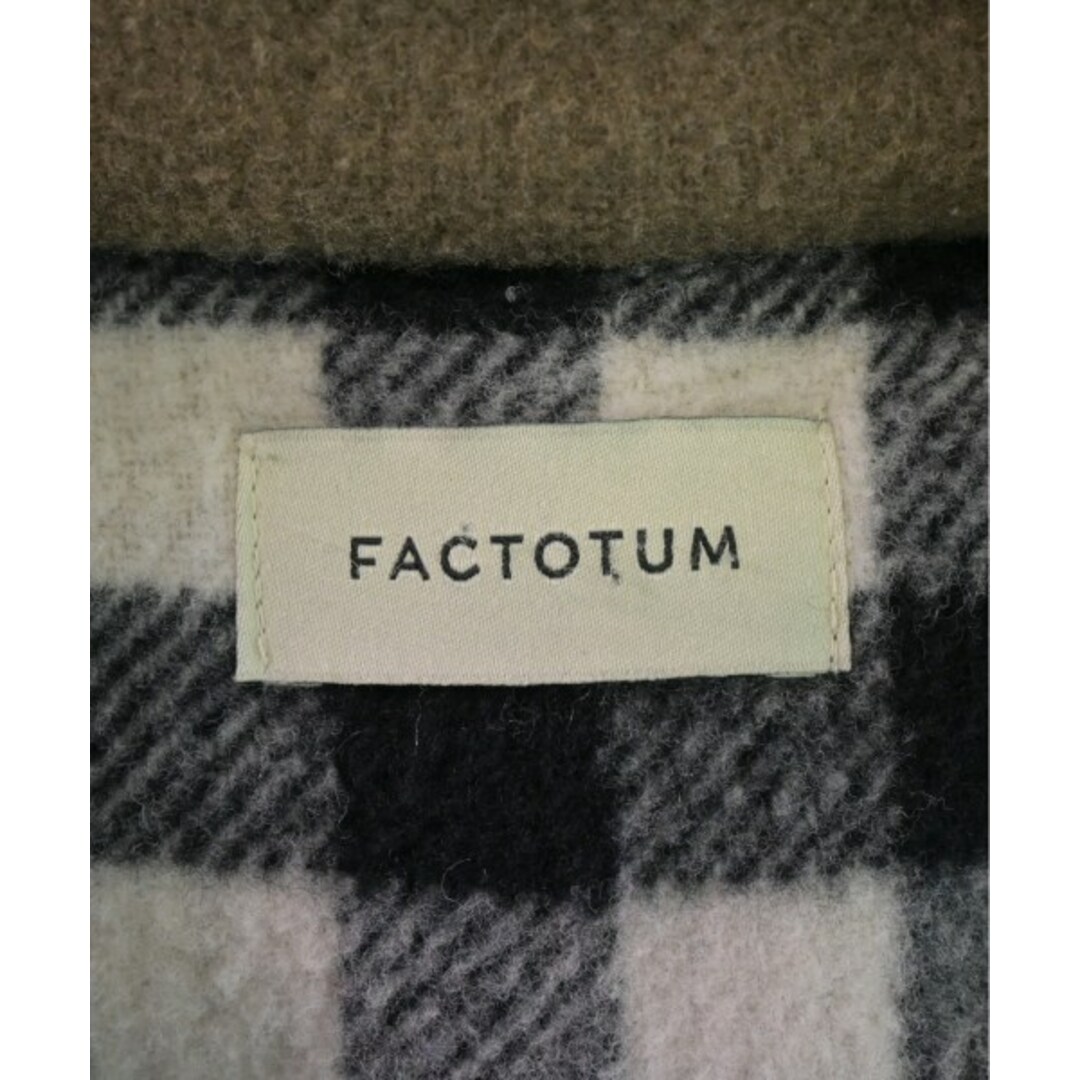 FACTOTUM(ファクトタム)のFACTOTUM ファクトタム ブルゾン（その他） 44(S位) 茶系 【古着】【中古】 メンズのジャケット/アウター(その他)の商品写真