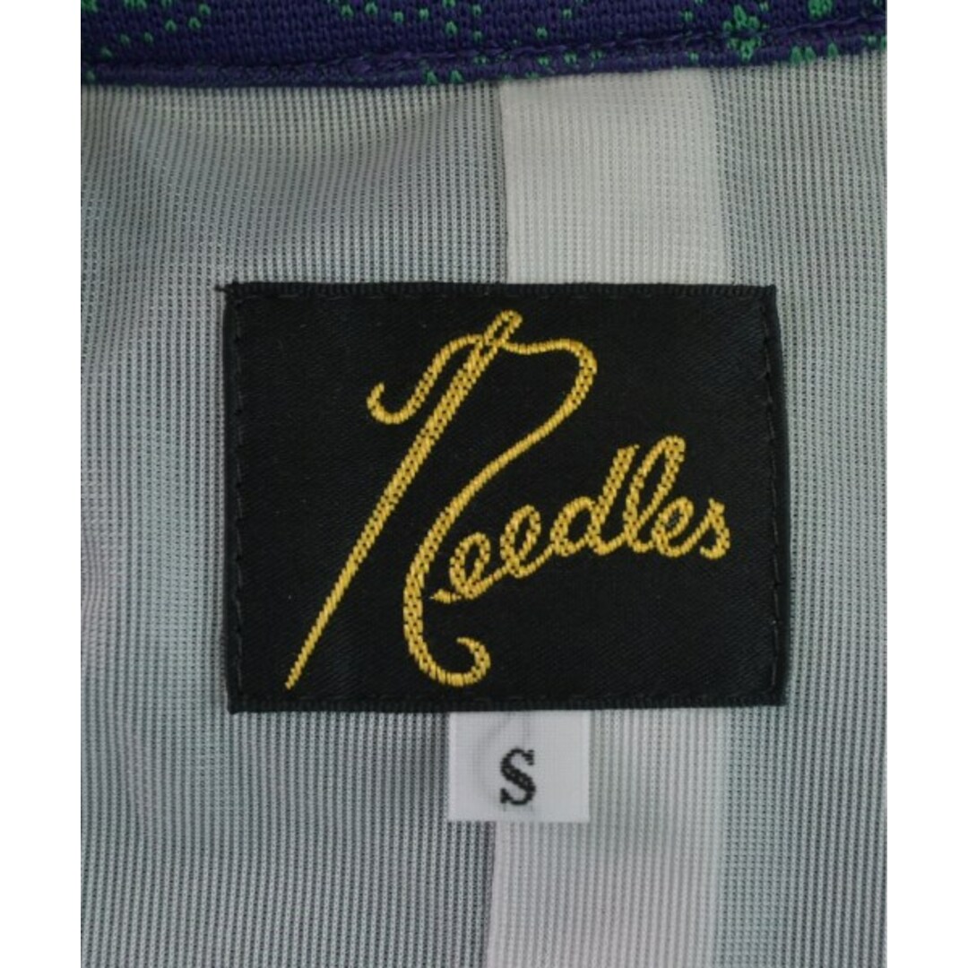 Needles(ニードルス)のNeedles ニードルス ジャケット S 紫x緑(総柄) 【古着】【中古】 メンズのジャケット/アウター(その他)の商品写真