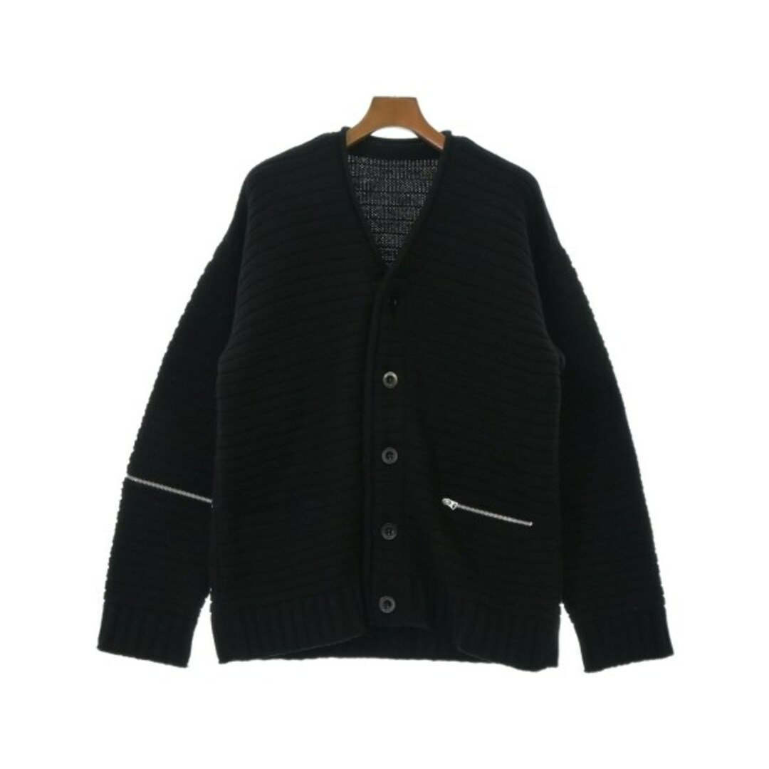 sacai(サカイ)のsacai サカイ ニット・セーター 3(L位) 黒 【古着】【中古】 メンズのトップス(ニット/セーター)の商品写真