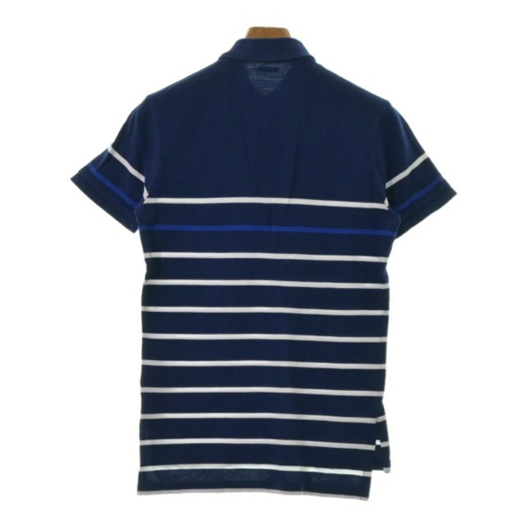 POLO RALPH LAUREN(ポロラルフローレン)のPolo Ralph Lauren ポロシャツ XS 紺x白(ボーダー) 【古着】【中古】 メンズのトップス(ポロシャツ)の商品写真