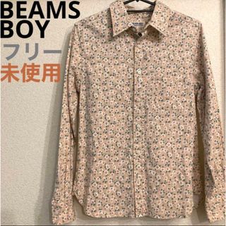 ビームスボーイ(BEAMS BOY)のBEAMS BOY ビームスボーイ 花柄 起毛シャツ 未使用 フリー(シャツ/ブラウス(長袖/七分))