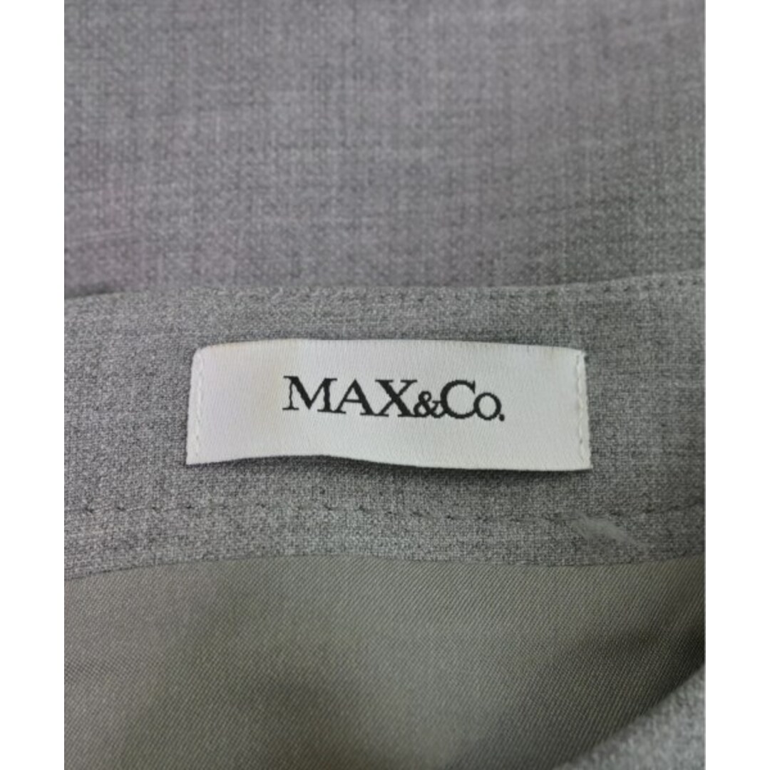 Max & Co.(マックスアンドコー)のMAX&CO. マックスアンドコー ワンピース 40(M位) グレー 【古着】【中古】 レディースのワンピース(ひざ丈ワンピース)の商品写真