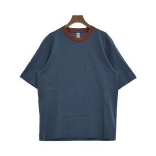 SHINYA KOZUKA シンヤコズカ Tシャツ・カットソー M 青 【古着】【中古】(Tシャツ/カットソー(半袖/袖なし))