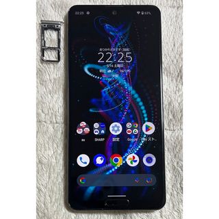 OS12 256G 反有 大画面 AQUOS R5G SHG01 SIMフリー(スマートフォン本体)