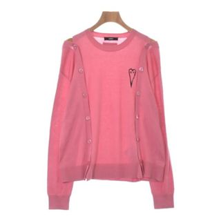 DIESEL ディーゼル ニット・セーター S ピンク 【古着】【中古】