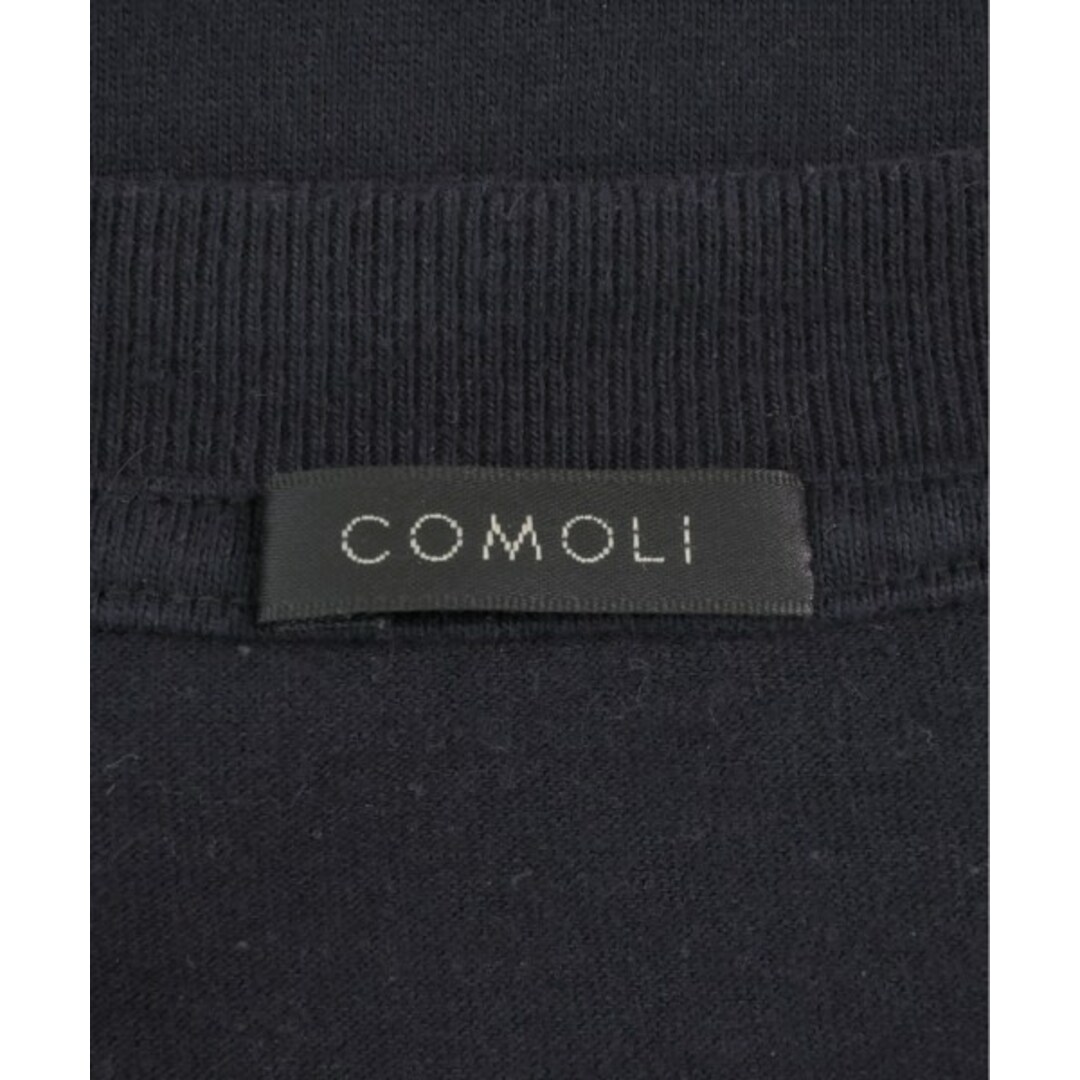 COMOLI(コモリ)のCOMOLI コモリ Tシャツ・カットソー 4(XL位) 紺 【古着】【中古】 メンズのトップス(Tシャツ/カットソー(半袖/袖なし))の商品写真