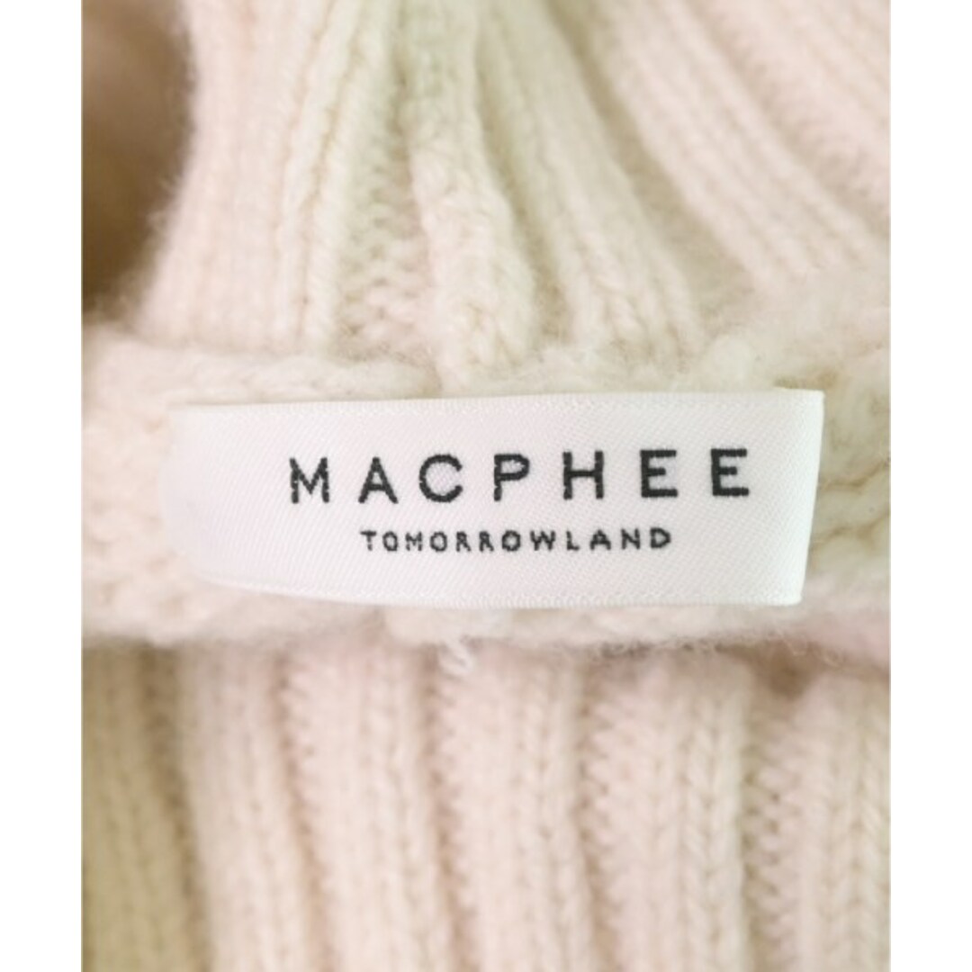 MACPHEE(マカフィー)のMACPHEE マカフィー ニット・セーター S アイボリー 【古着】【中古】 レディースのトップス(ニット/セーター)の商品写真
