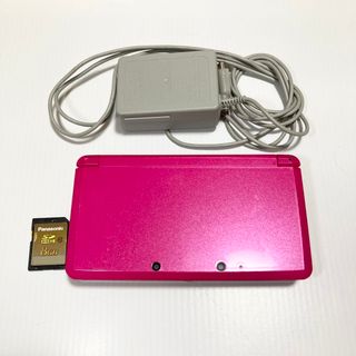 ニンテンドー3DS(ニンテンドー3DS)のニンテンドー　3ds 本体　グロスピンク(携帯用ゲーム機本体)