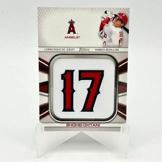 MLB - 大谷翔平 2022 Topps シリーズ1記念ジャージーナンバーメダリオンカード