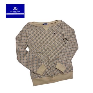 美品　Burberry Blue Label ノバチェック　トレーナー　