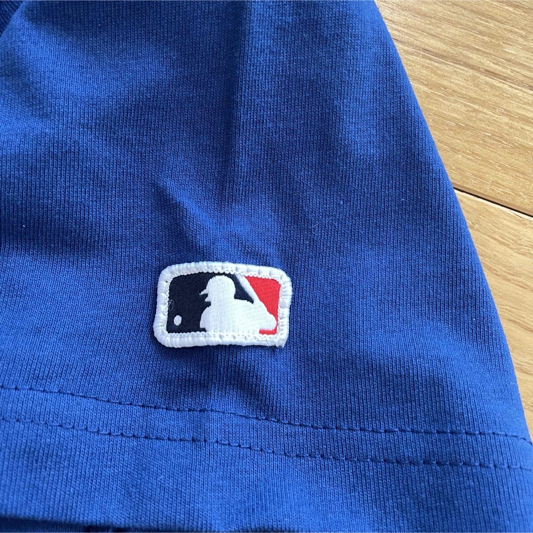 MLB(メジャーリーグベースボール)の【LL】MLB公式　ドジャース　綿100% ロゴ刺繍半袖Tシャツ●大谷翔平 XL メンズのトップス(Tシャツ/カットソー(半袖/袖なし))の商品写真