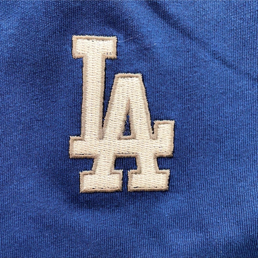 MLB(メジャーリーグベースボール)の【LL】MLB公式　ドジャース　綿100% ロゴ刺繍半袖Tシャツ●大谷翔平 XL メンズのトップス(Tシャツ/カットソー(半袖/袖なし))の商品写真