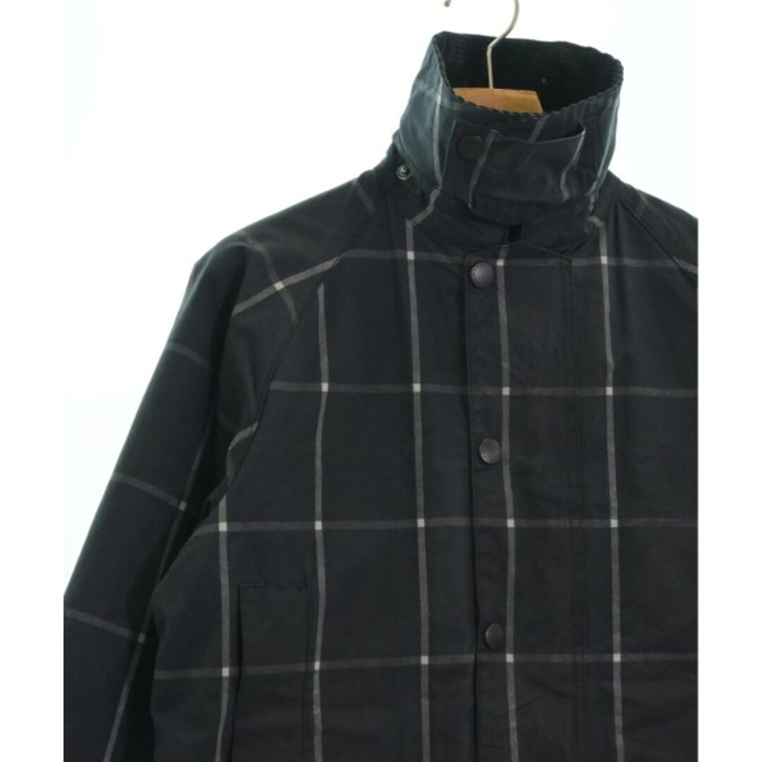 Barbour(バーブァー)のBarbour バブアー ブルゾン（その他） 36(S位) 黒系x白(チェック) 【古着】【中古】 メンズのジャケット/アウター(その他)の商品写真