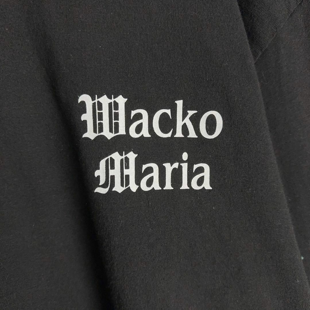 WACKO MARIA(ワコマリア)の9204【人気Lサイズ】ワコマリア×ティムリーハイ☆アームロゴロングtシャツ美品 メンズのトップス(Tシャツ/カットソー(七分/長袖))の商品写真