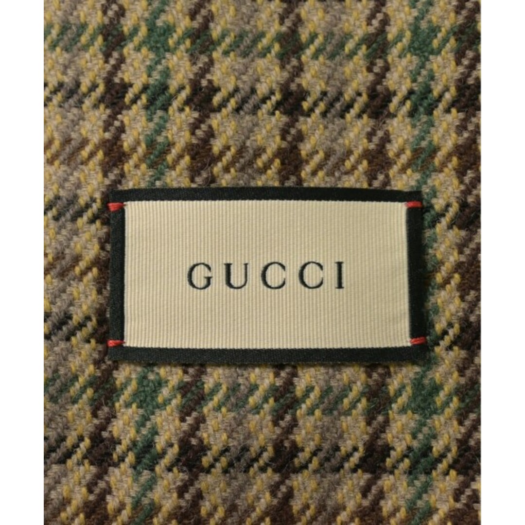 GUCCI - GUCCI グッチ チェスターコート 46(M位) 茶系x緑等 GUCCI - GUCCI グッチ チェスターコート 46(M位) 茶系x緑等