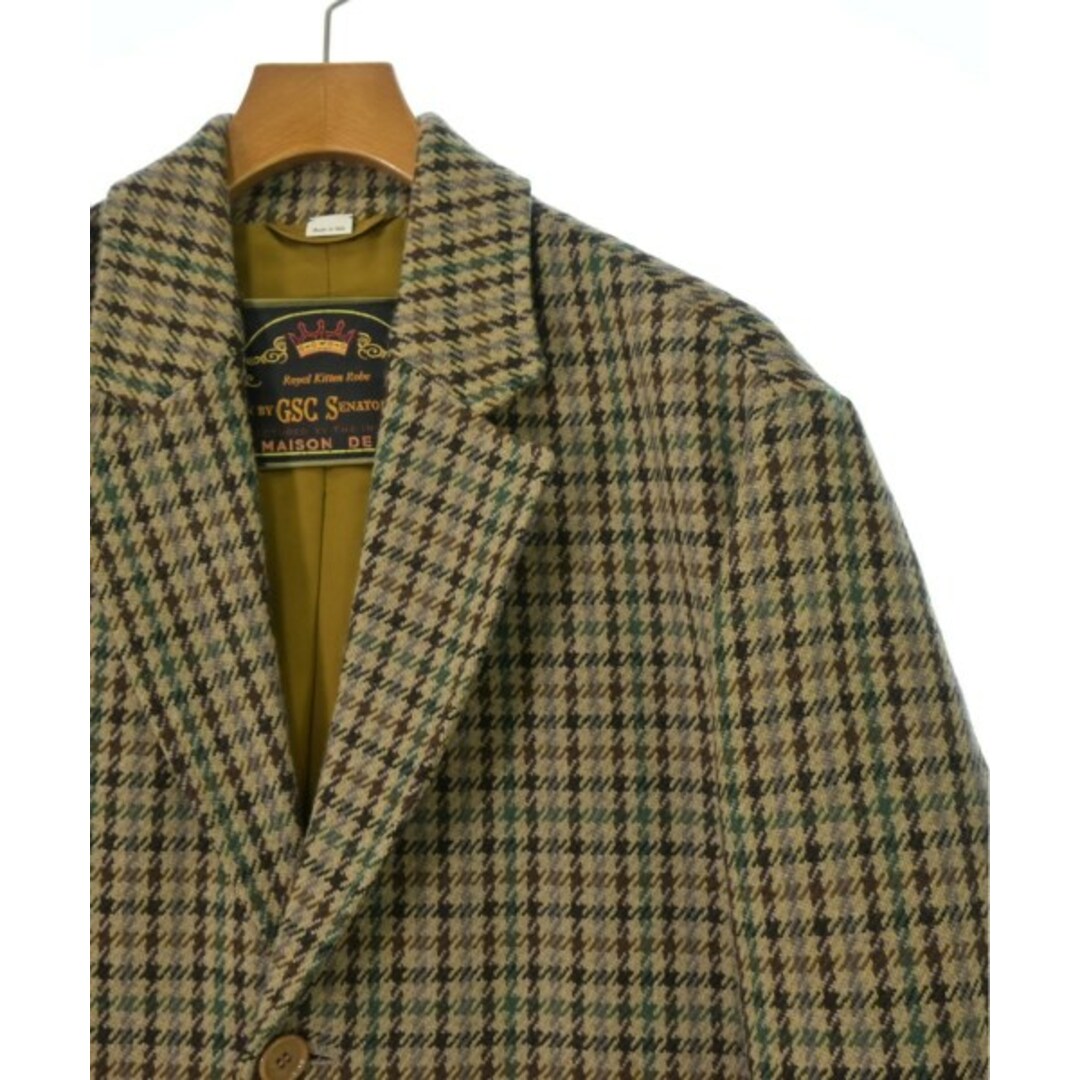 GUCCI - GUCCI グッチ チェスターコート 46(M位) 茶系x緑等 GUCCI - GUCCI グッチ チェスターコート 46(M位) 茶系x緑等